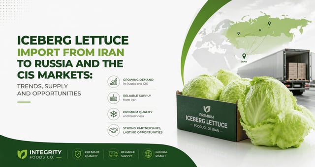Iceberg Lettuce Import from Iran to Russia and the CIS Markets: Trends, Supply and Opportunities